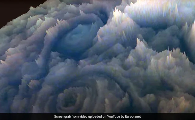 Video shows stunning 3D animation of Jupiter’s ‘Frosted Cupcake’ clouds