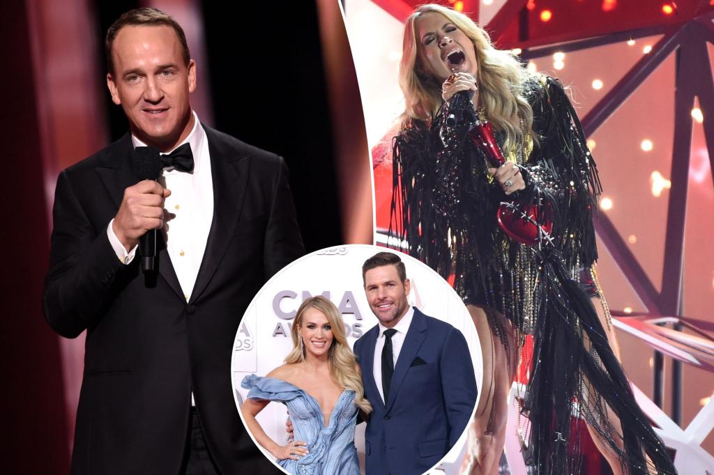 Peyton Manning has reignited the controversy over Carrie Underwood's side eye at the 2022 CMAs