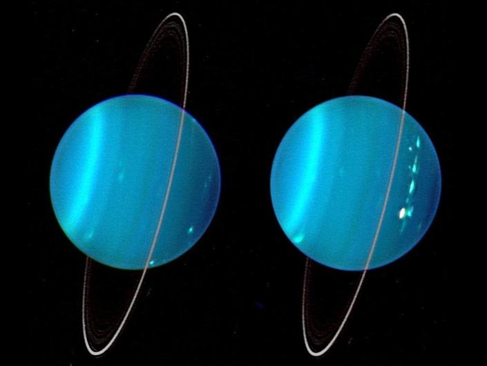 The rings of the planet Uranus by NASA PIA17306