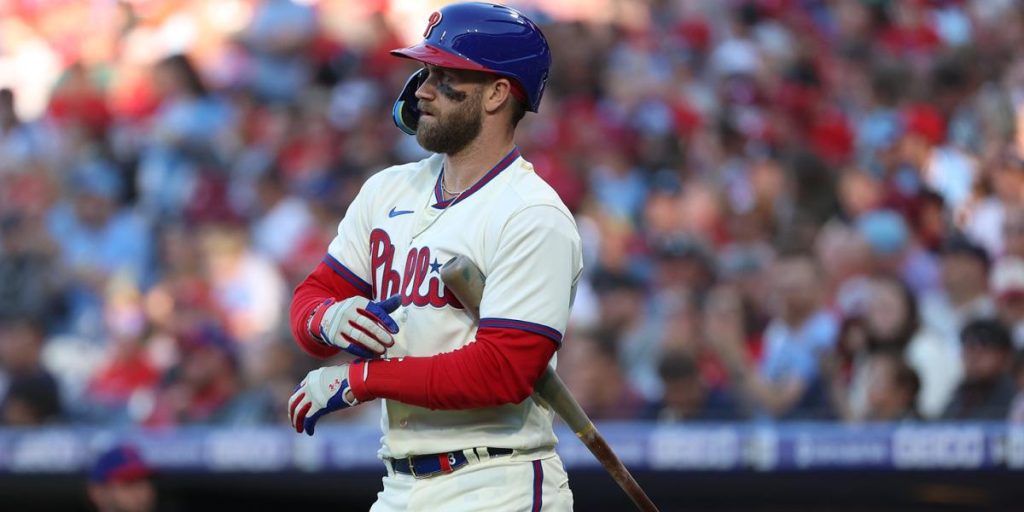 How long will Bryce Harper's surgery keep him out of the Phillies' lineup in 2023?