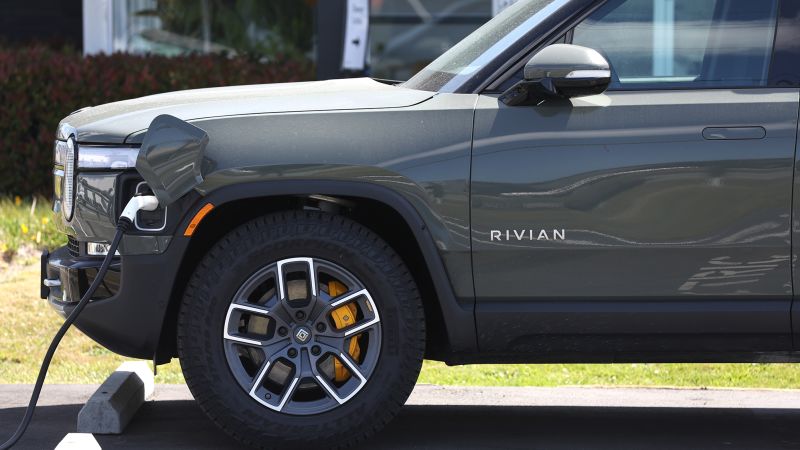 Rivian has good and bad news at the end of a rough day for EV stocks