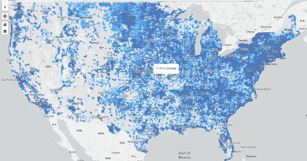 The long-awaited US broadband internet maps are here - for you to challenge