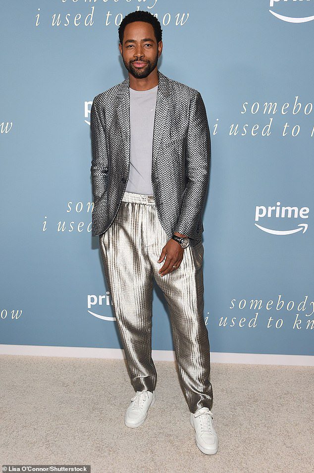 Jay: Jay Ellis gets a glossy look at the movie premiere 