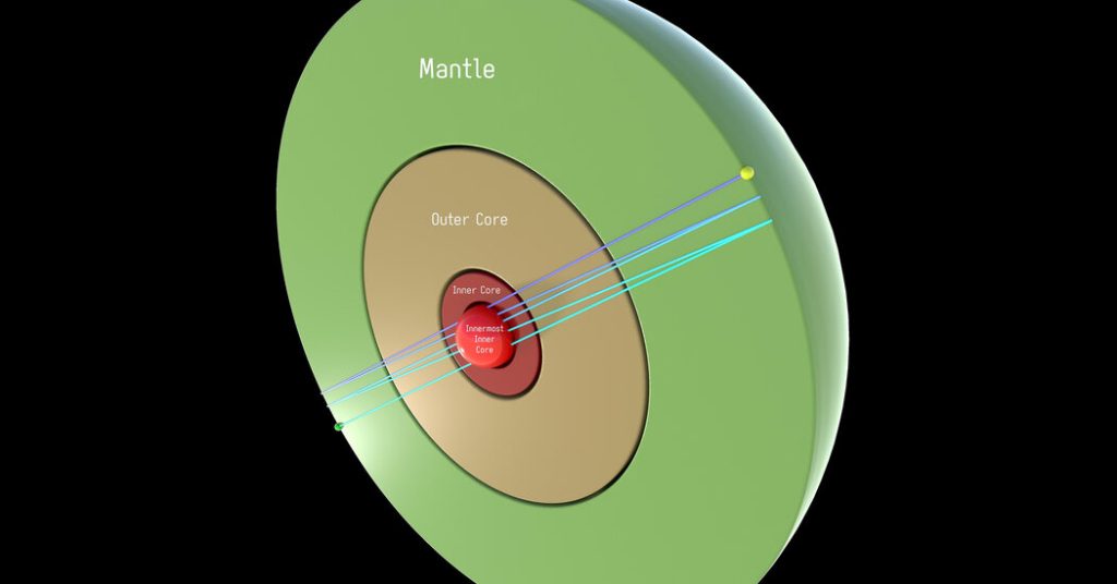 What is inside the inner core of the Earth?  Seismic waves reveal a deeper core.