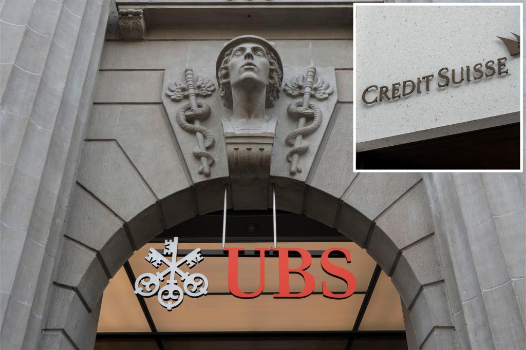 UBS is closing in on a deal to buy fellow Swiss bank Credit Suisse