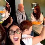 Bruce Willis’ family sings “Happy Birthday” to the actor on his 68th birthday