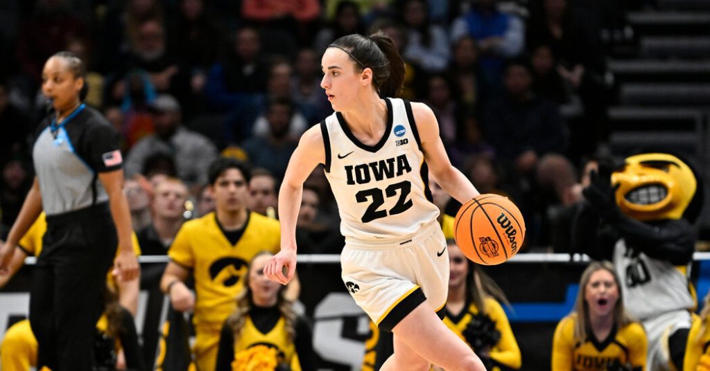 Caitlin Clark enables Iowa to reach the Final Four, while LSU gets past its cold shot