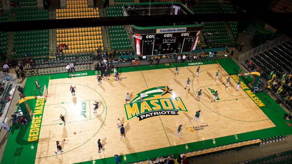 George Mason eventual superstar Tony Skeen was hired as hoops coach
