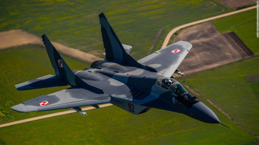 Poland's MiG-29: Warsaw becomes the first NATO member to pledge fighter jets to Ukraine