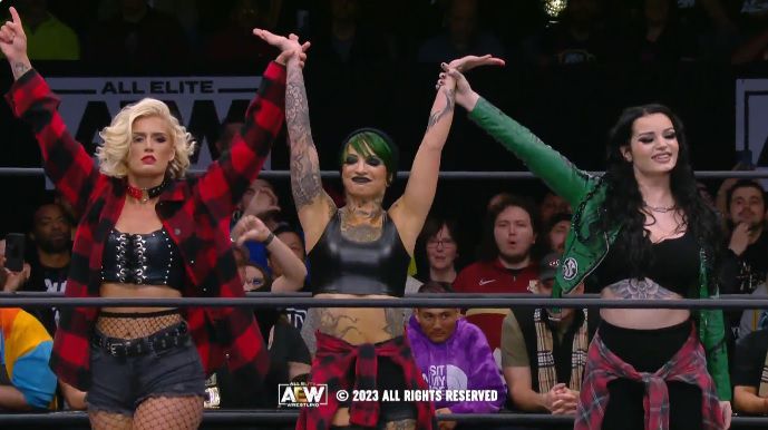 Saraya's former faction in WWE has a new name that's very close to The Outsiders