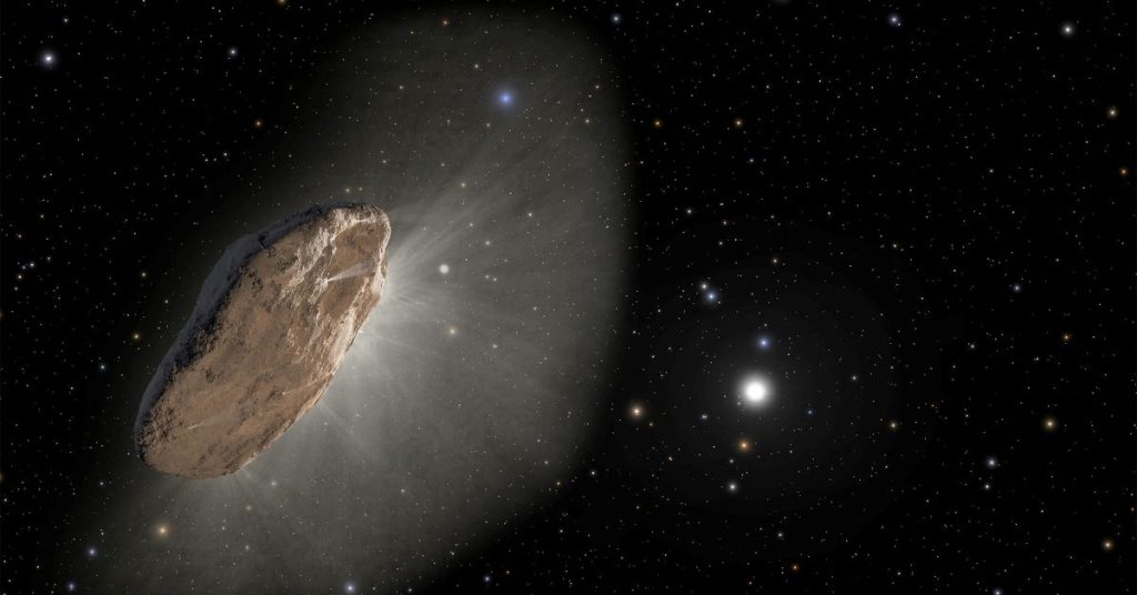 Scientists explain the strange acceleration of the space comet 'Oumuamua'