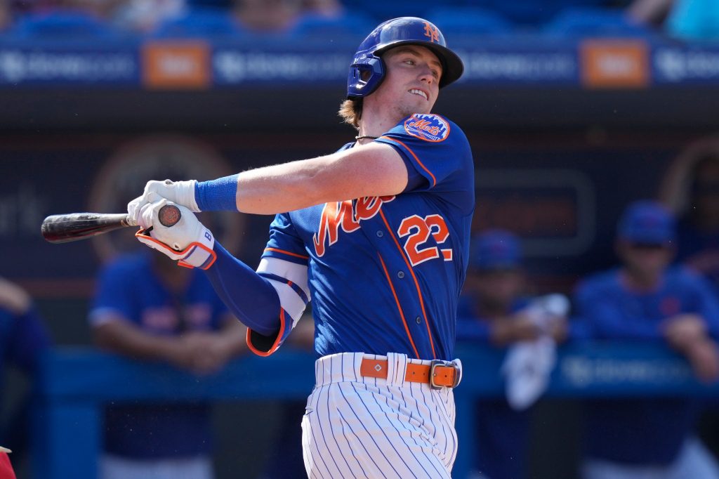 Brett Batty got off to a great start with the Mets' Triple-A affiliate.