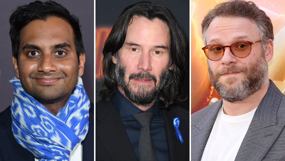 Keanu Reeves, Seth Rogen team up with Aziz Ansari's song "Good Fortune" — Deadline
