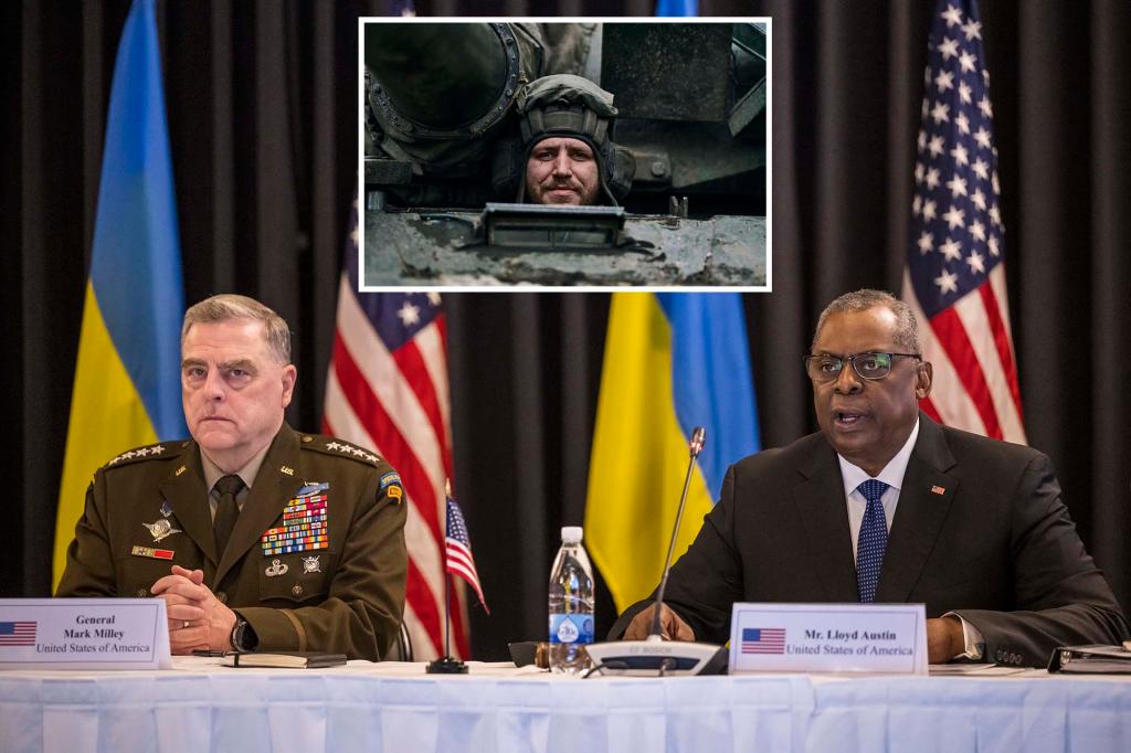 The Pentagon is rushing Ukrainian tanks after claiming the US didn't have enough