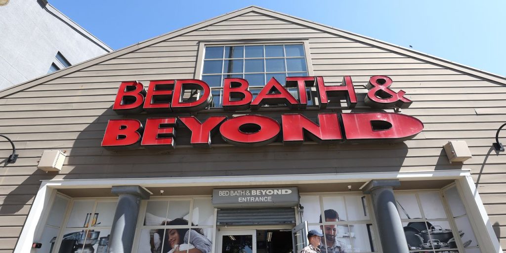 Bed bath wants a reverse stock split.  This is both good and bad.