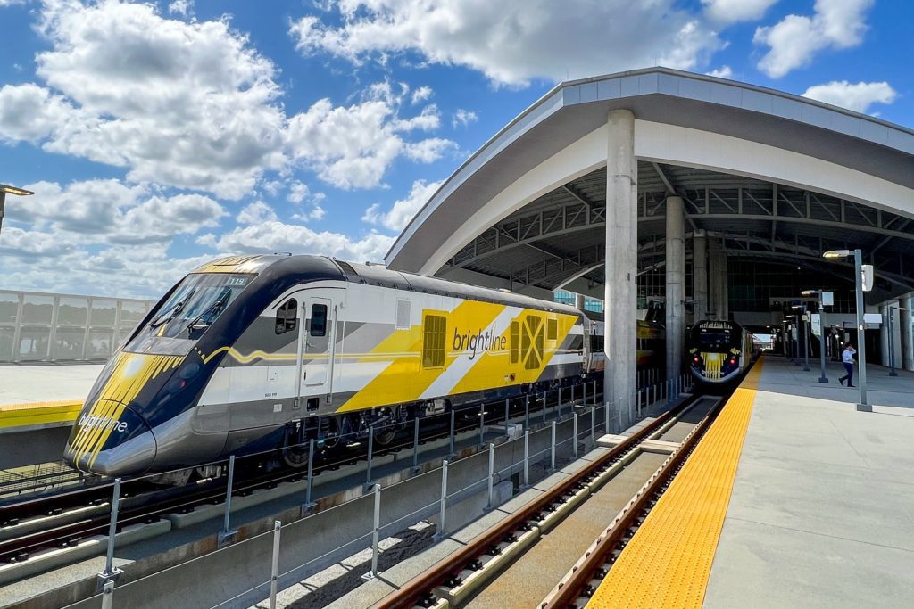 Brightline unveils a new train station at Orlando International Airport