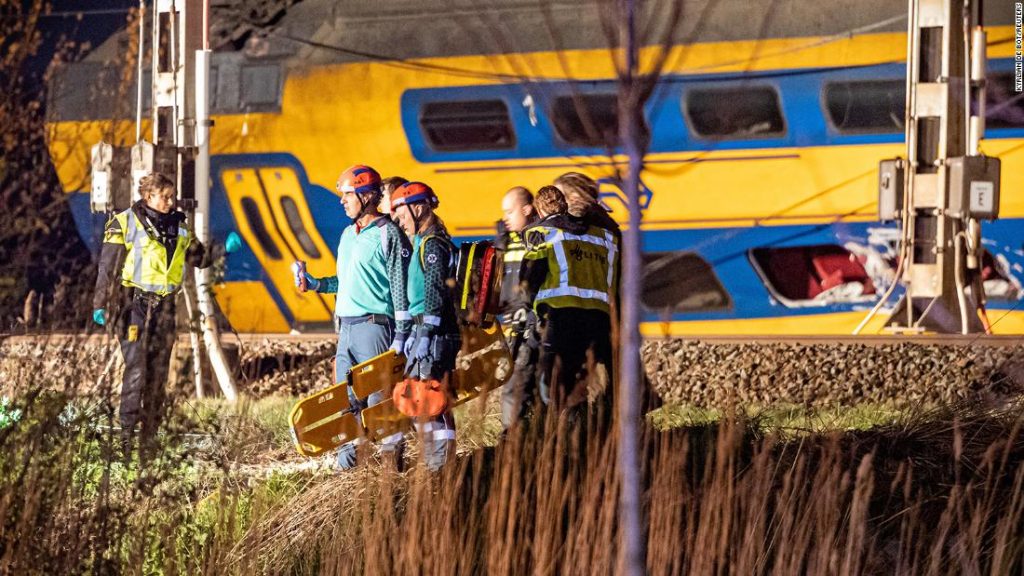 Dutch train accident: one person was killed and 30 injured in Voorschoten