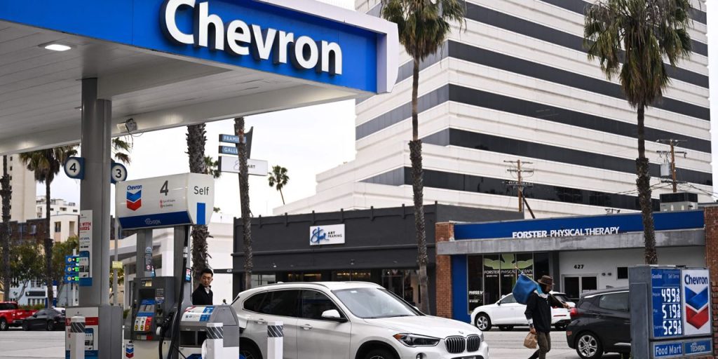 Exxon and Chevron Post profits outperform.  The drop in oil prices continues to hurt.