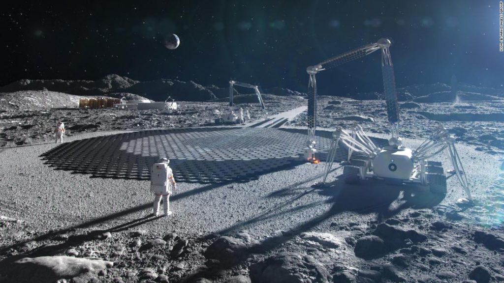 ICON prepares to build on the moon.  But first, a moon shot at home