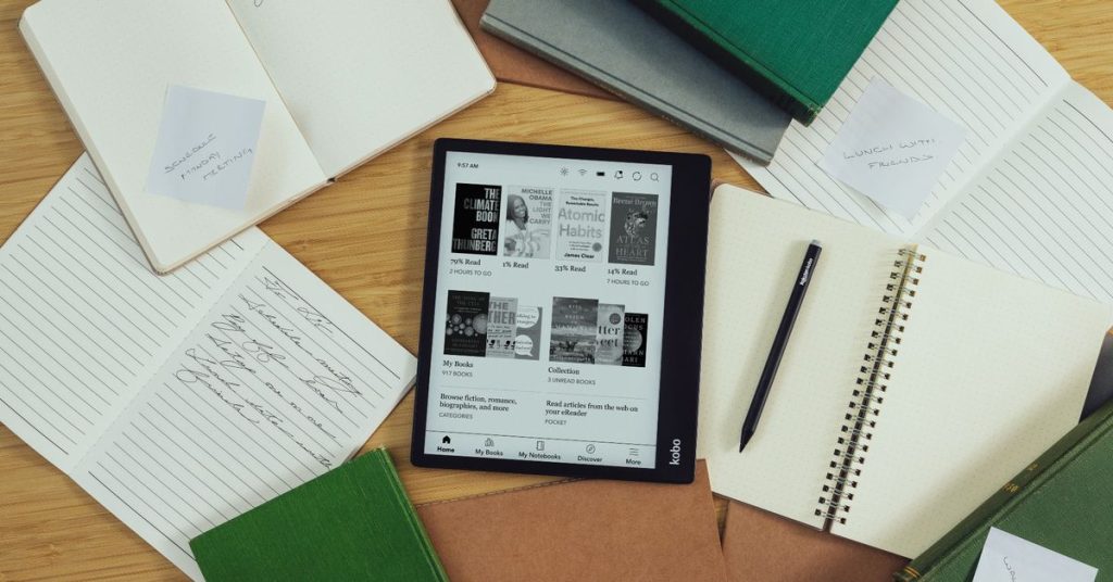 Kobo launches the Kobo Elipsa 2E, a giant e-reader that you can write on, too