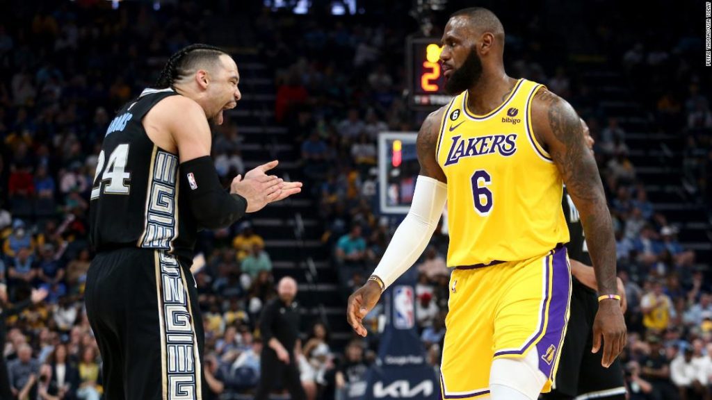 LeBron tells James he's 'old' in feud with Dillion Brooks as Grizzlies even playoff series with Lakers