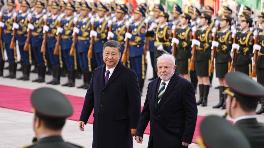 Lula pledges to partner with China to balance global geopolitics