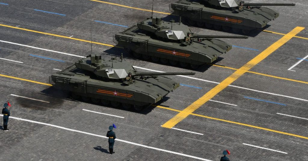 New Russian T-14 Armata battle tank debuts in Ukraine - RIA