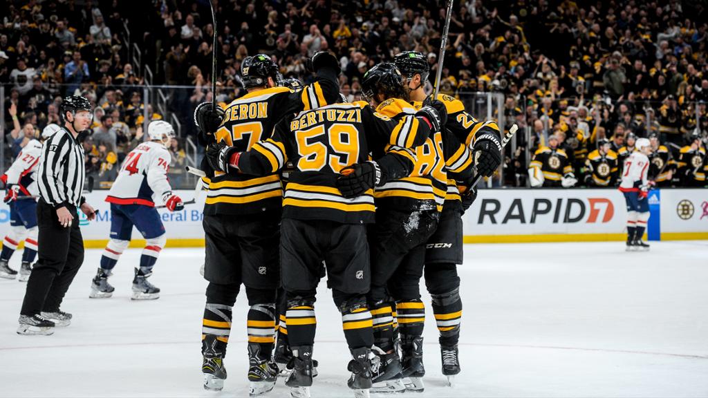 The Bruins set the NHL's single-season point record