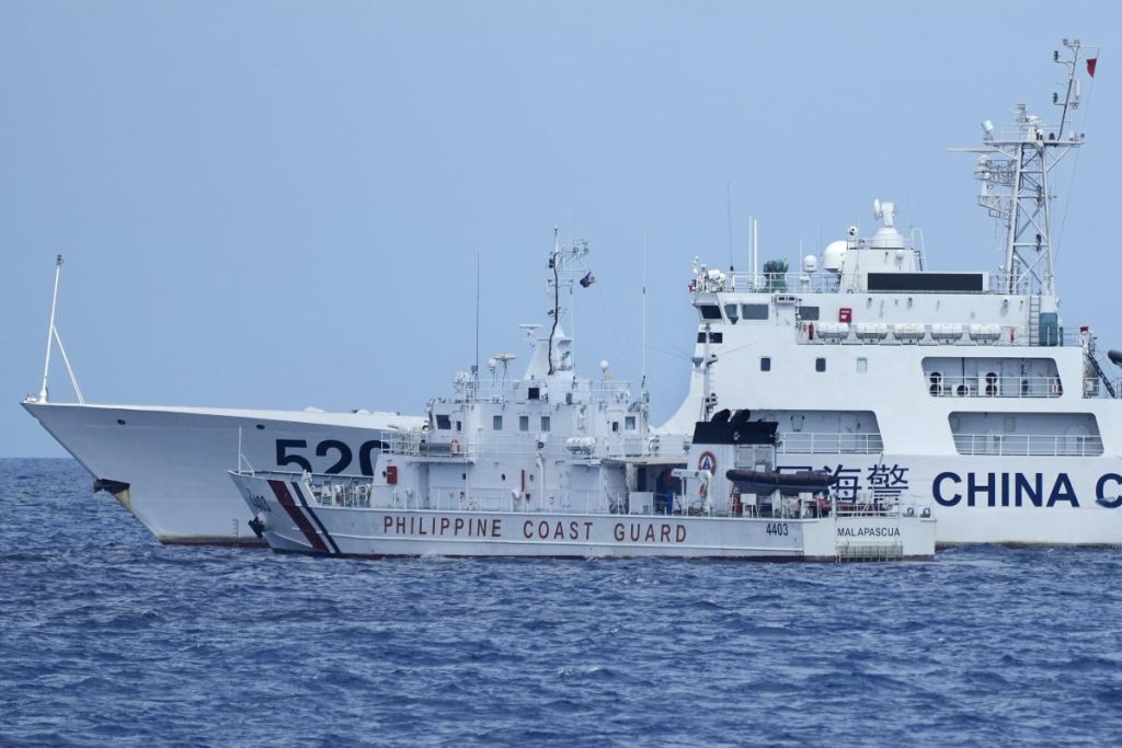 The Philippines confronts China over maritime claims