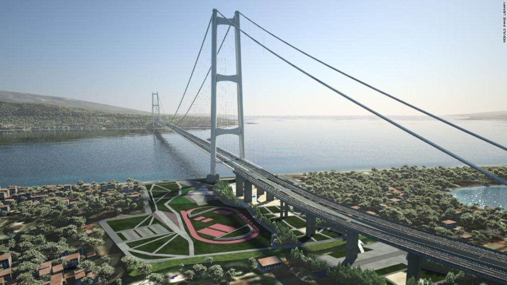 The longest suspension bridge in the world could transform Sicily.  But not if mafia and earthquakes get in the way