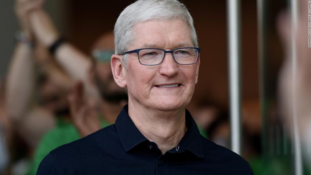 Tim Cook opens the first Apple Store in India