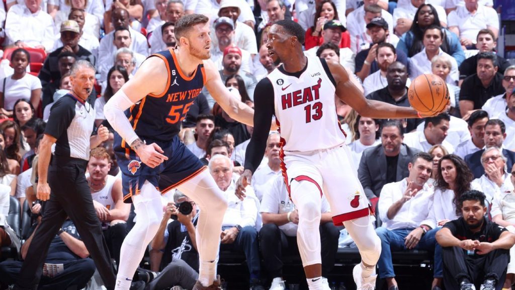 Butler, Adebayo cheer the Heat to a Series 6 win over the Knicks to reach the East Finals