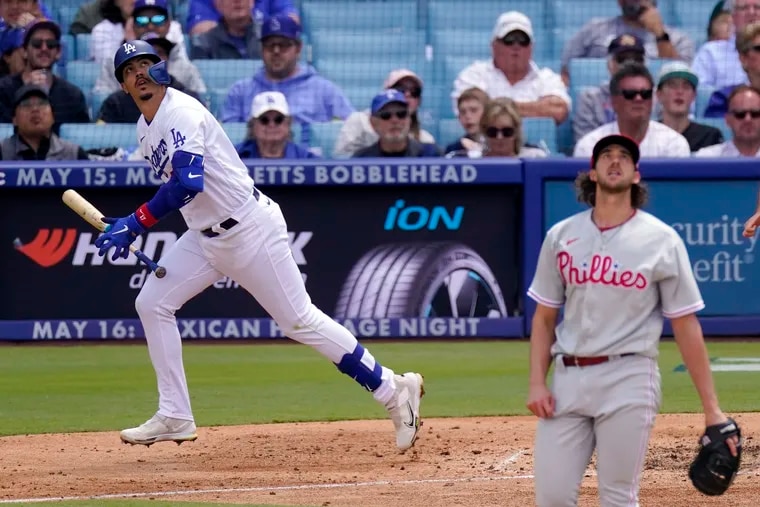 Dodgers sweep Phillies sloppy out of Los Angeles with a grand slam by Max Muncie