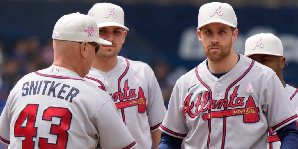 The Braves fall for their fourth straight despite a good offensive outing
