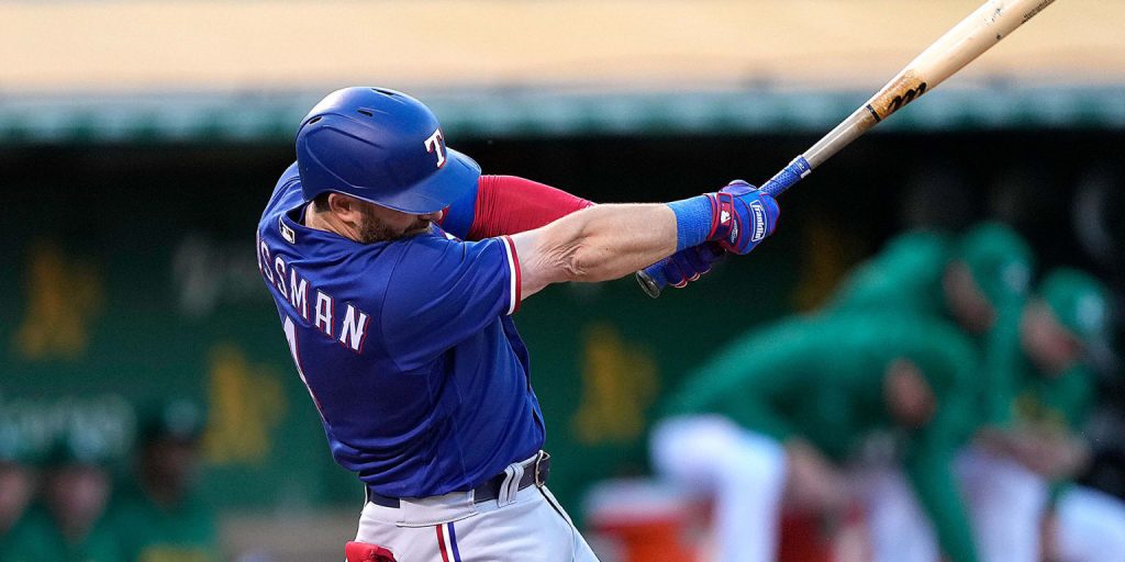The Rangers lose to the A's in the extra rounds after a back-and-forth battle