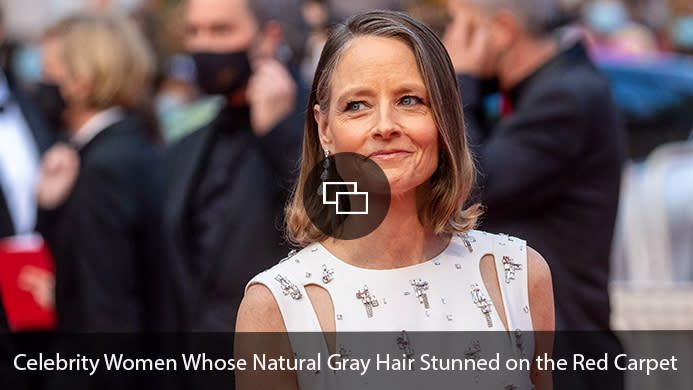 Jodie Foster: The famous women who stunned with gorgeous gray hair on the red carpet