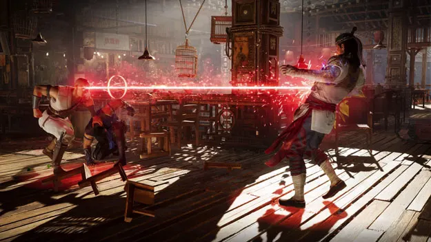 Gameplay image from 'Mortal Kombat 1' at Summer Game Fest 2023.