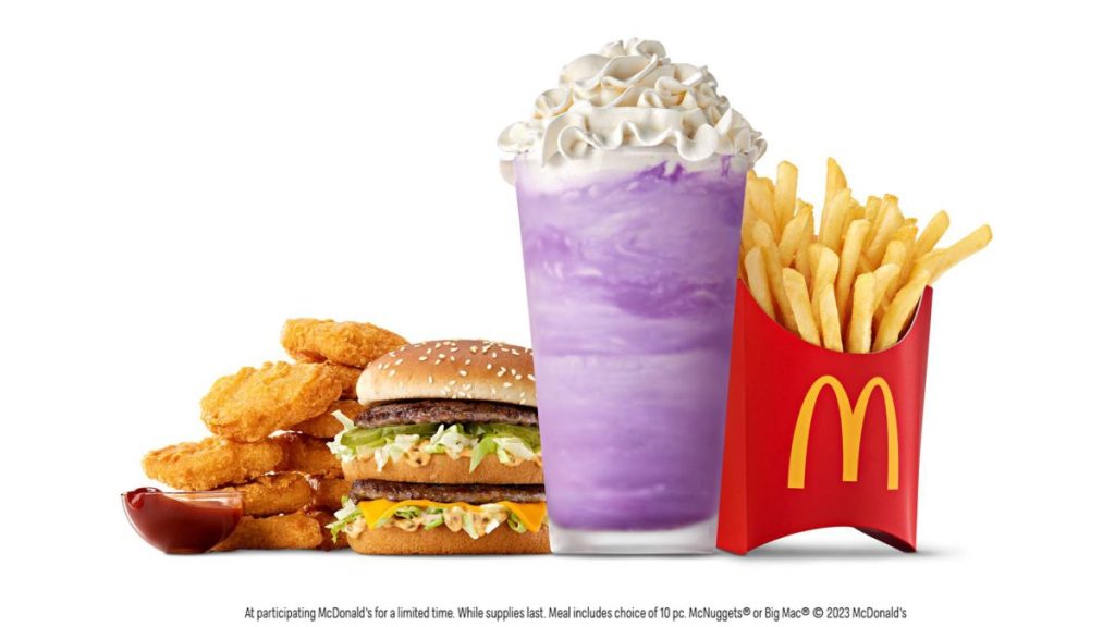 We tried the new "Grimace Birthday" milkshake from McDonald's.  Here's What We Learned - NBC Chicago