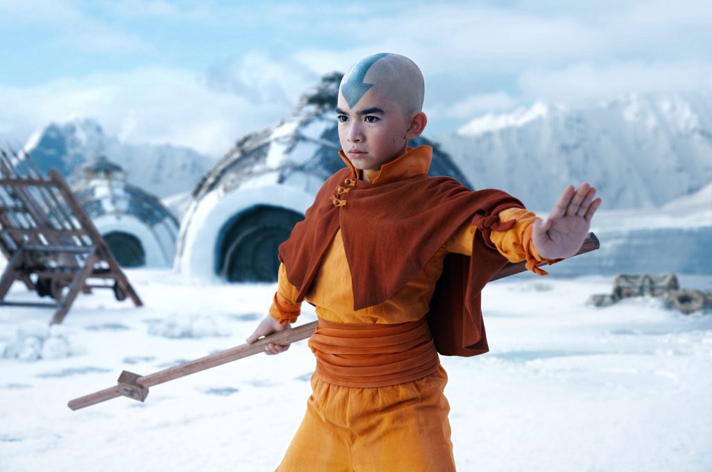 Gordon Cormier as Aang in Avatar: The Last Airbender, Episode 101