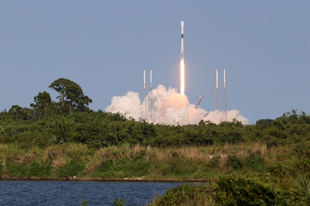 An Indonesian communications satellite launched by a SpaceX rocket - Spaceflight Now