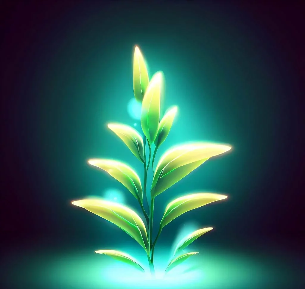 Special Glowing Plant