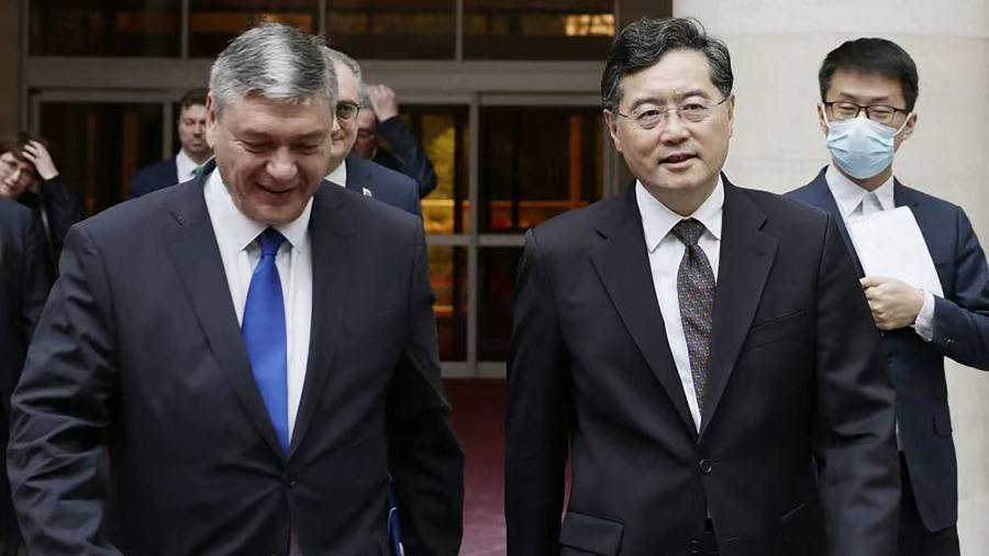 Chinese foreign minister meets Russian official in Beijing after the mutiny