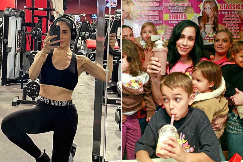 'Octomom' Nadia Suleman Shares Ripped Gym Pic While Revealing She Missed 3 Pills While Pregnant