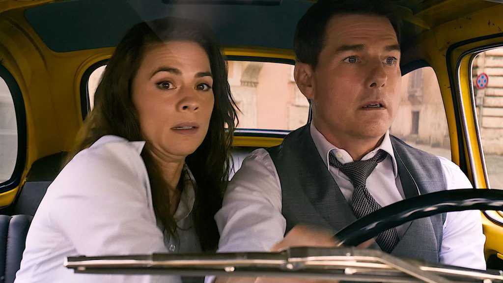 Hayley Atwell and Tom Cruise in 'Mission: Impossible - Dead Reckoning Part One'