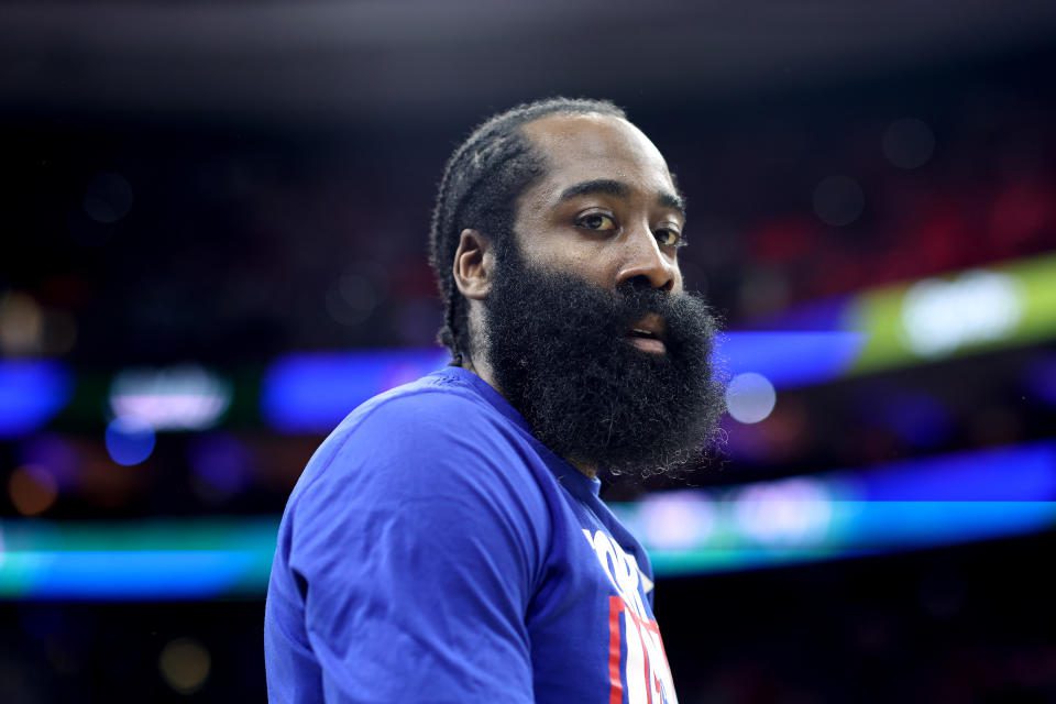 James Harden is one of the best players to watch in the NBA free agency.  (Tim Nwachukwu/Getty Images)