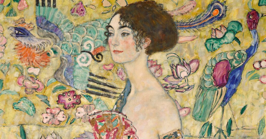 Klimt's 'Lady with a Fan' Fetches $108.4 Million, Record for Artist at Auction