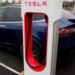 Tesla is jumping as GM’s deal moves its Supercharger Network closer to US standards