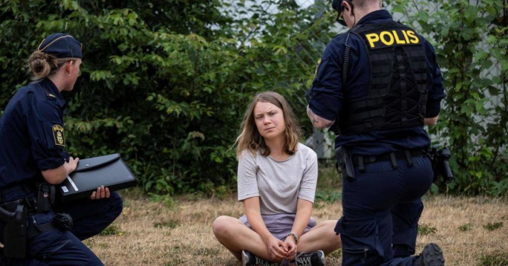 Swedish officials say climate activist Greta Thunberg has been charged with insubordination