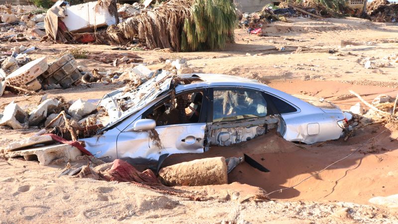 Libya floods: The morgues were crowded with the number of flood victims exceeding 6,000 people