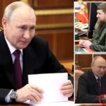 Ukraine accuses Putin of faking meeting with “sick” Kadyrov